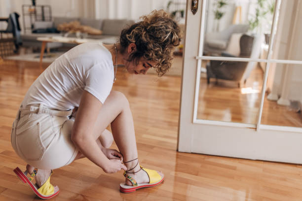 istock Beautiful woman at home 1321102333