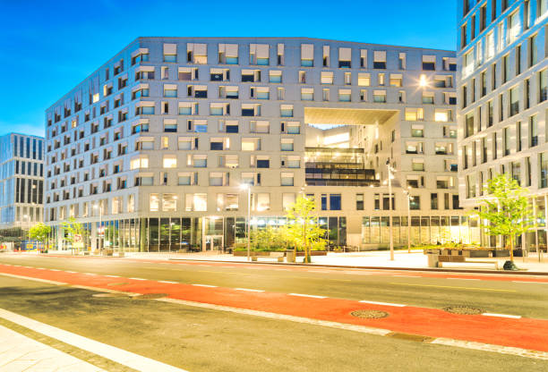 istock modern city Oslo / norway / midnight sun 1321105681