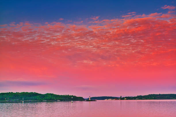 istock Oslo / norway / midnight sun / sunrise 1321106793