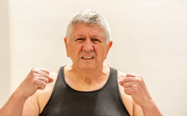 istock Senior Caucasian man portrait 1321117239