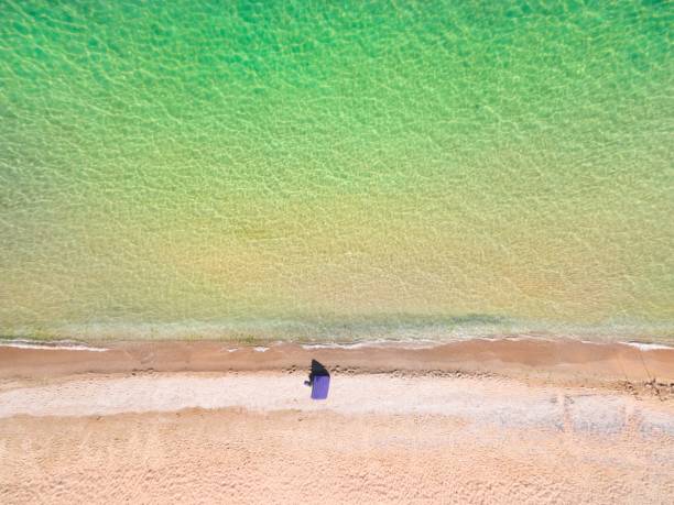istock Aerial view of Black Sea coast 1321122065