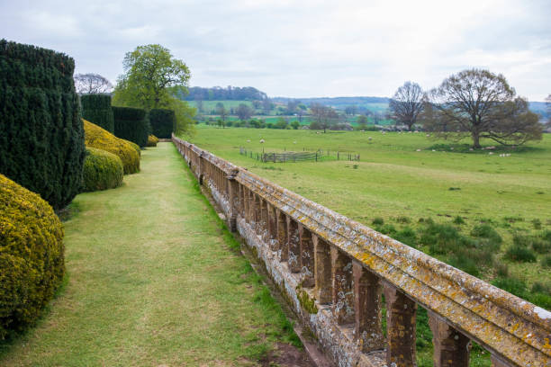 istock Stone Wall In A Countryside Scene 1321130822