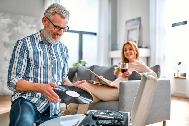 istock Mature couple at home 1321136897