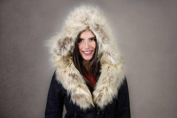 istock Girl with winter jacket 1321137153