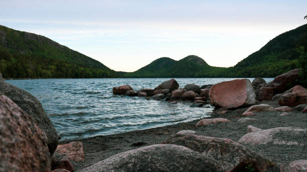 istock Rocky Bank at Jordan Pond 1321149327
