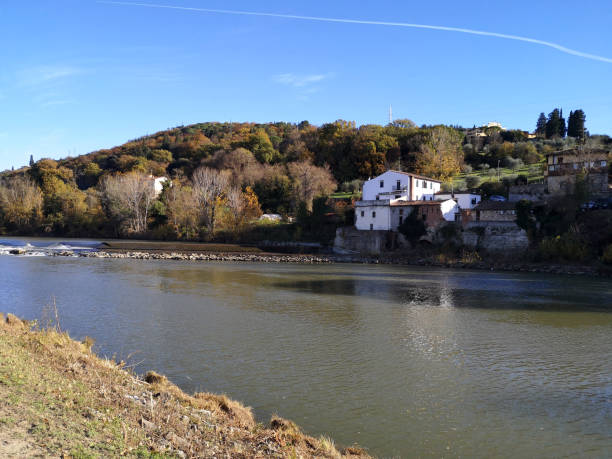 istock Arno river in Girone, Fiesole, Tuscany 1321152476
