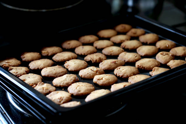 istock Freshly baked homemade cookies 1321159801