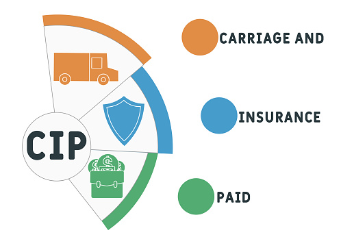 Cip Group Insurance Cip Carriage And Insurance Paid Acronym Stock Illustration - Download ...