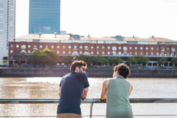 istock Couple in Puerto Madero 1321171092