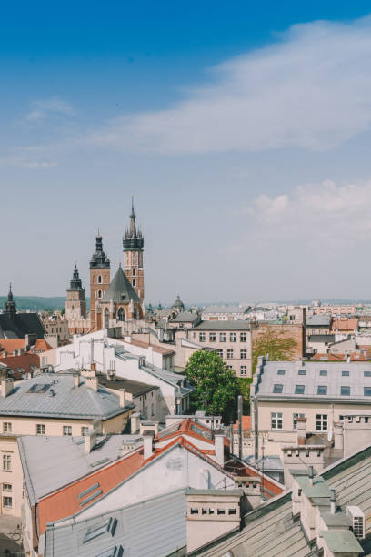 istock View of Krakow cityscape during the summer 1321175183