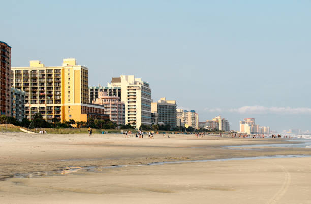 istock Aerial view of downtown Myrtle beach 1321198873