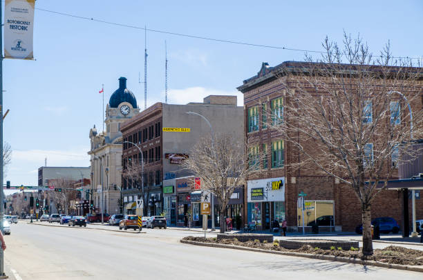 istock Main street of Moose Jaw 1321202165