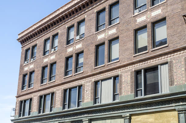 istock Facade of old building in Moose Jaw 1321202562