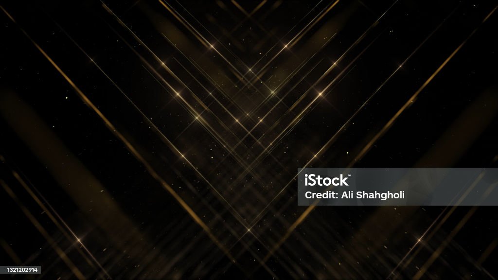 Abstract Gold award background Backgrounds Stock Photo