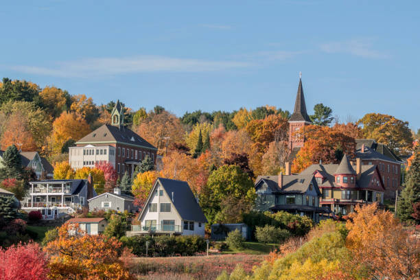 Rural Bayfield, Wisconsin on a Beautiful Fall Day