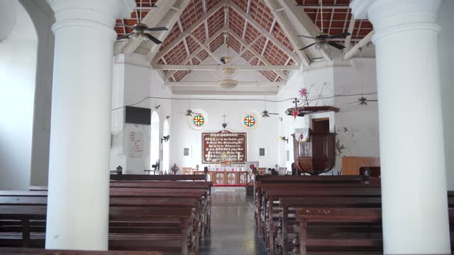 New Jerusalem Church in Tranquebar, Tamil Nadu, India