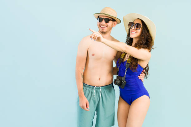 istock Boyfriend and girlfriend on a summer vacation 1321222601