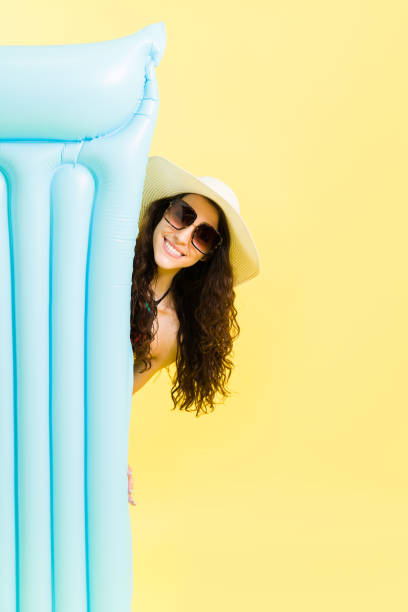 istock Portrait of a happy woman having fun on vacations 1321222708