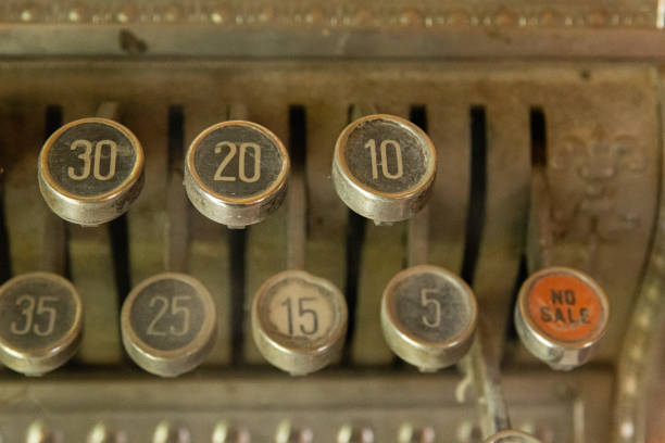 istock Cash Register Keys 1321224546