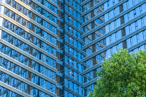 Building Exterior, Built Structure, Glass - Material, Office Building Exterior, Reflection