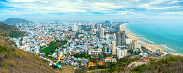 istock Aerial view on Vung Tau, Vietnam 1321229406