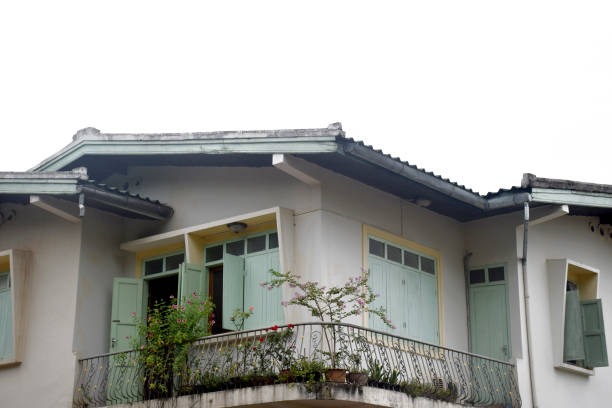 istock Old house building a simple and beautiful 1321230952