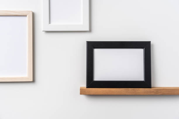 istock horizontal white and black wood photo on bookshelf 1321231060