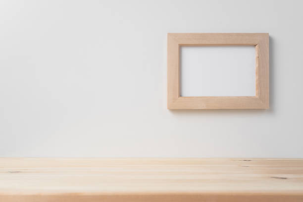 istock horizontal brown wood photo on floor with white wall 1321231089