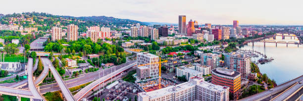 istock Sunrise at Portland, Oregon 1321243483