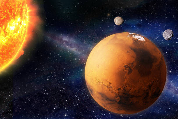 istock Cosmic galaxy backgrounds with planets and stars 1321252123