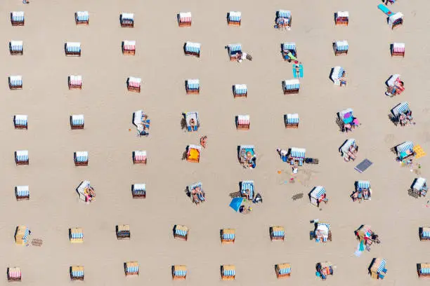 Photo of Beach chairs on the Baltic Sea