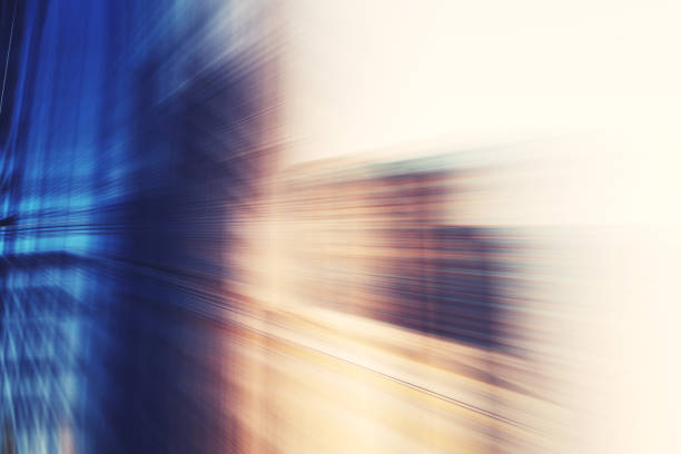 istock Motion blurred abstract futuristic background or wallpaper. 1321266453