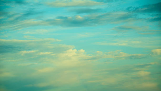 istock Beautiful blue bright skies with big clouds 1321278834