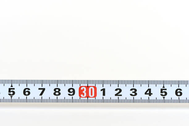 Close up of tape measure