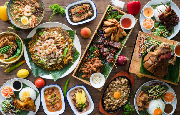 istock Filipino food table. 1321284752