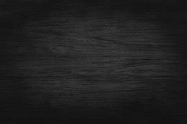 black grey wooden plank wall texture background, old natural pattern of dark wood grained. - timber imagens e fotografias de stock