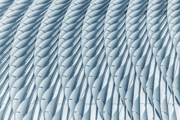 istock Exterior of modern architecture. Building abstract background  pattern 1321320622