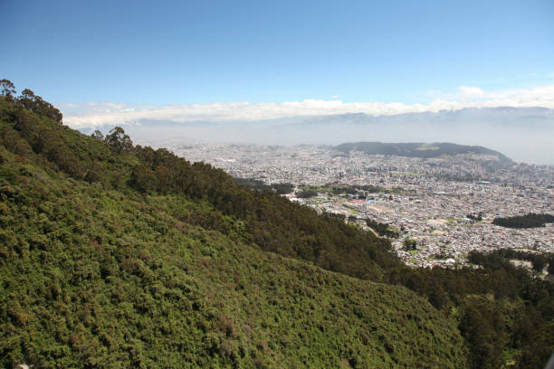 istock View from Pichincha volcano towards city 1321320971