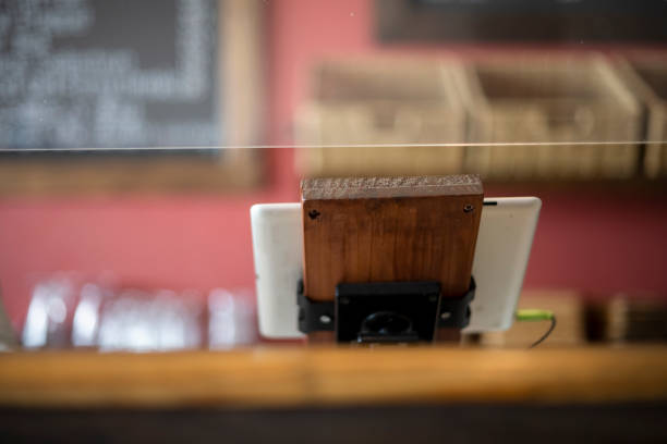 istock Selective focus on cafe point of sale 1321329894