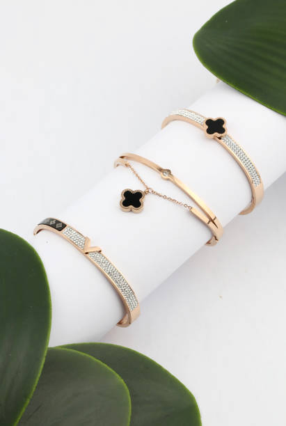 istock women's bracelet front of white background. 1321336452