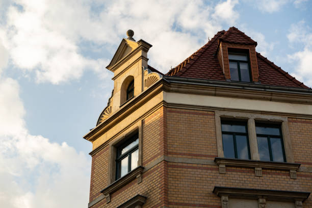 istock Old Building with Yellow Clinkers 1321336762