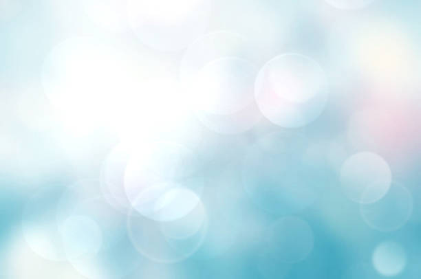 istock Light blue blurred abstract bokeh background.Sky gradient wallpaper illustration.Romantic concept backdrop. 1321339618