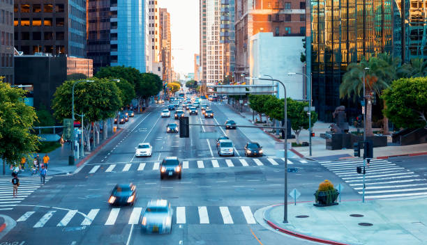 istock View of Downtown Los Angeles traffic 1321343058