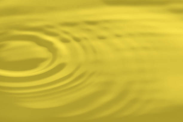 istock Water ripples after raindrop. Ultimate Gray and Illuminating 1321346359