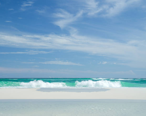 navarre beach, pensacola, florida - pensacola imagens e fotografias de stock