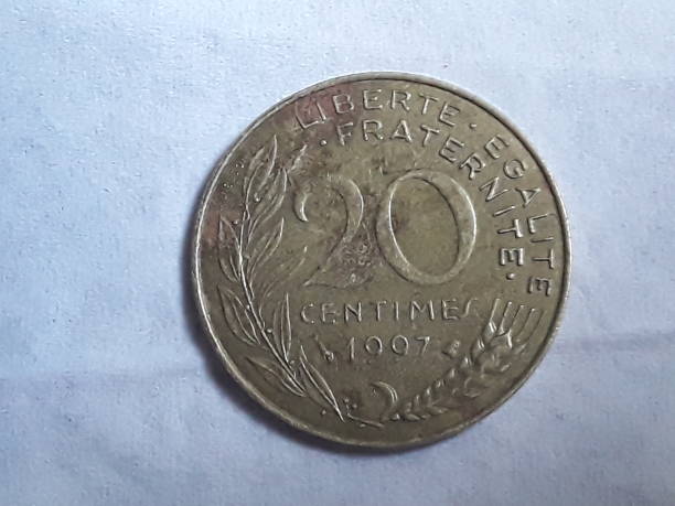 münze - french coin stock-fotos und bilder