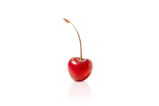 istock ripe red cherry isolated on white background 1321365038