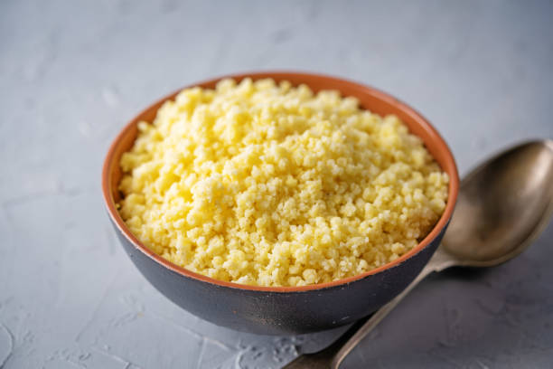 istock Millet porridge in the bowl 1321370980