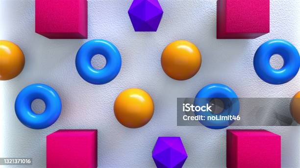 Primitive Composition Geometric Primitive Composition Stock Photo - Download Image Now ...