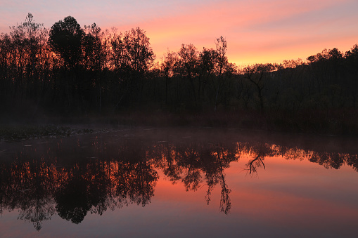 Sunrise at Beaver Marsh\nCuyahoga Valley National Park
